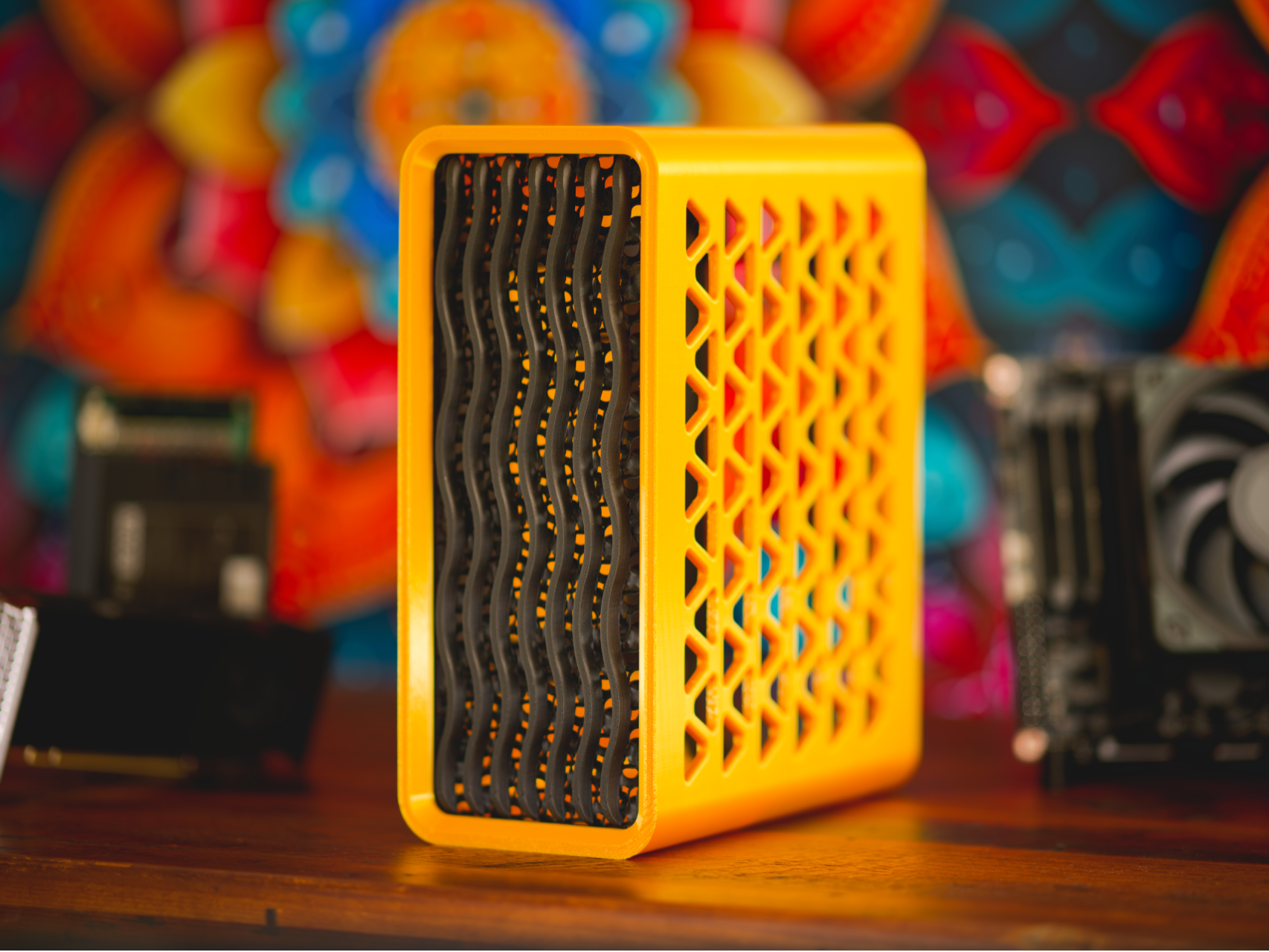 NFC 3DLP: ITX PC Case with LP GPU support