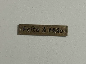 Etiqueta Feito à mão/Handmade