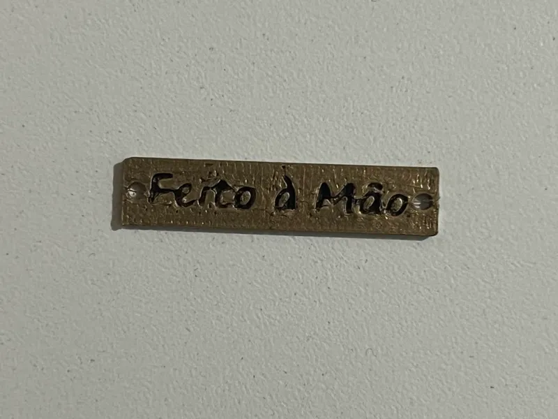 Etiqueta Feito à mão/Handmade