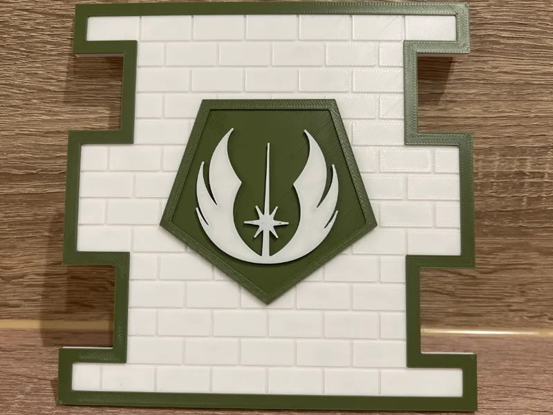 Relikt des Jedi-Tempels (Mauerschild der Jedi)