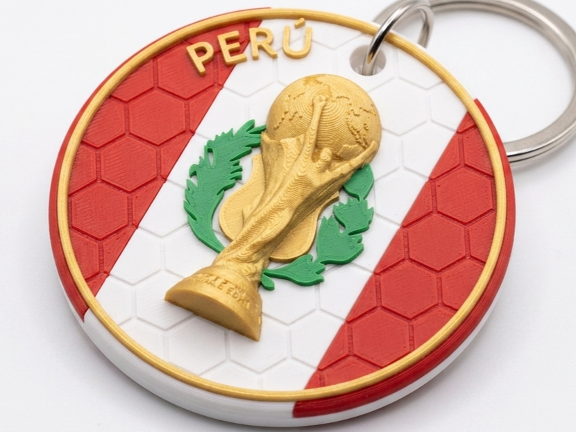 Llavero Perú (VERSION PROXIMO MUNDIAL)