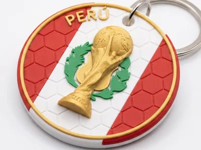 Peru Keychain (NEXT WORLD CUP VERSION)