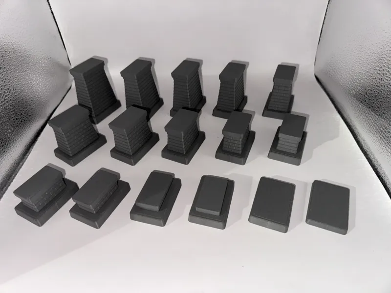 HO Scale Stone Pier Set