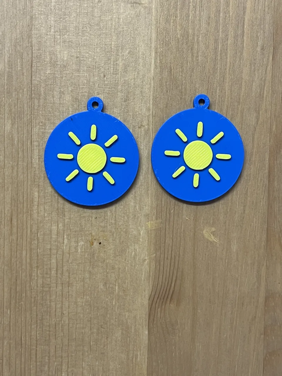 sunshine earrings view 2