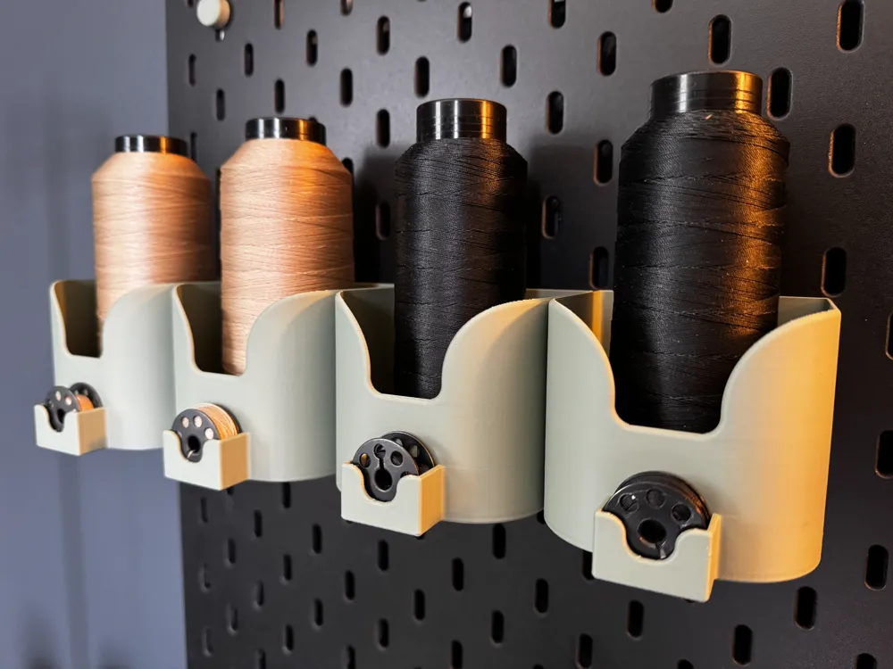 Skadis Sewing Thread Spool & Bobbin Holder by Benson Supply MakerWorld