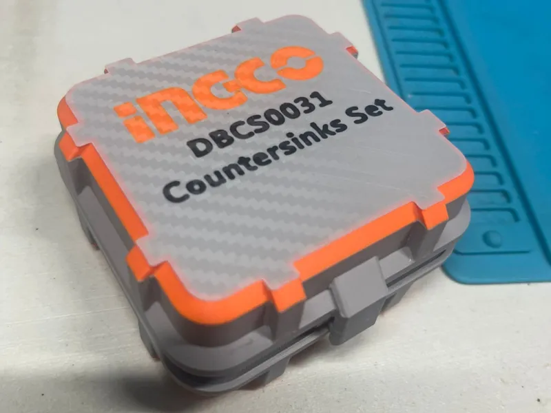 iNGCO DBCS0031 Countersink Set Rugged Box