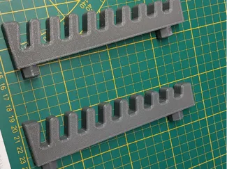 Wrench holder for HSW for 9 wrenches