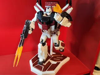 Transformers Siege Jetfire Stand