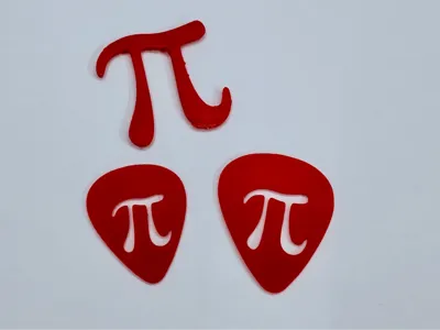 Pi pick, guitar picks