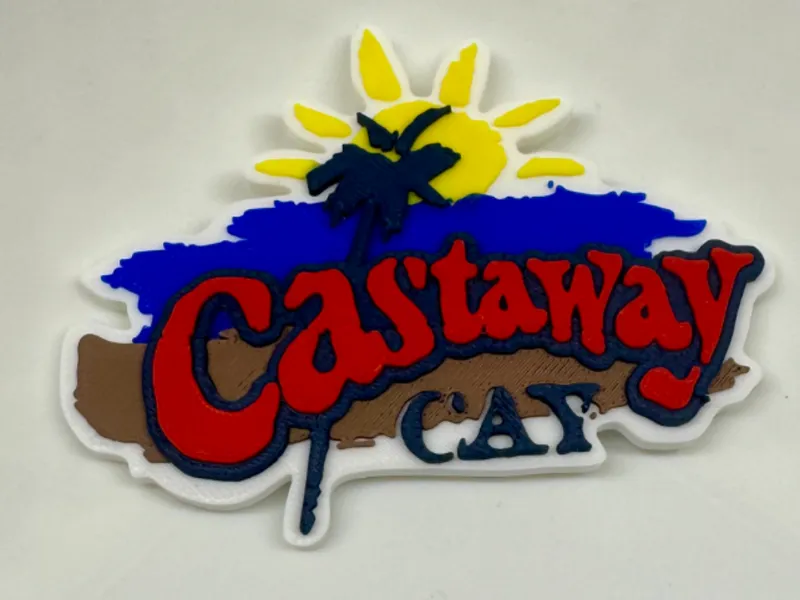Castaway Cay Logo Magnet