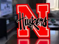 Nebraska Cornhuskers Lightbox