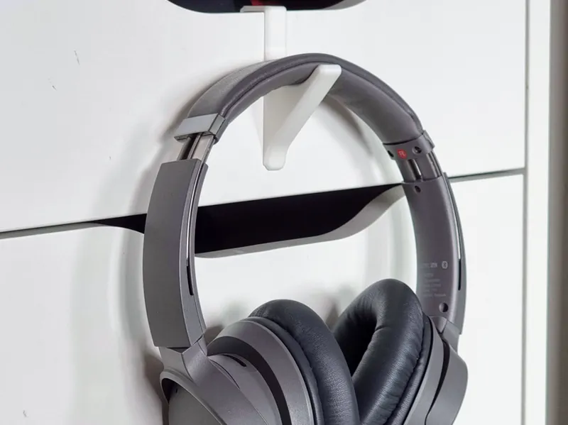Ikea Alex Drawer Headphones Hook (also fits Micke)