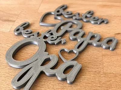 Best Dad Best Grandpa Father's Day Gift Topper