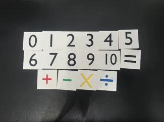 children math learning tiles