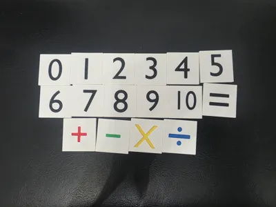 children math learning tiles