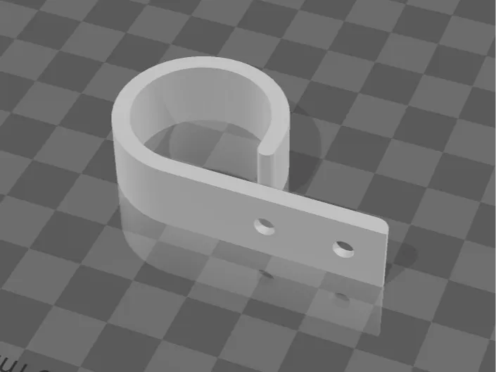 Desk cable support