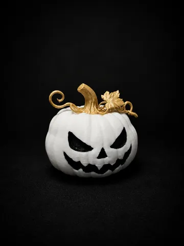 Adorno temático: Halloween Pumpkin with face — vista de referencia 4