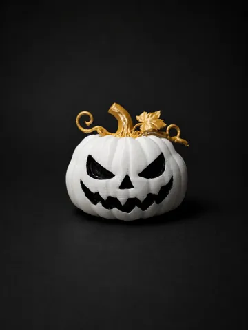 Adorno temático: Halloween Pumpkin with face — vista de referencia 2