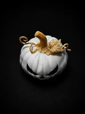 Adorno temático: Halloween Pumpkin with face — vista de referencia 3