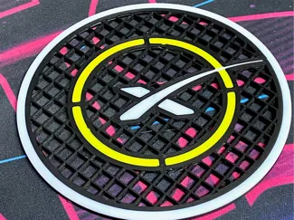 Space-X Falcon 9 Grid Fin Inspired Coaster