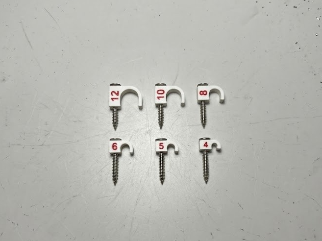 cable clip supporti per cavi hardware
