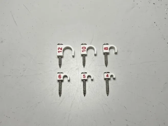 cable clip supporti per cavi hardware