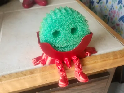 Big Butt Naughty Scrub Daddy Sponge Holder