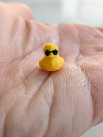 Modelo para impresión 3D: Small Tiny Mini Micro Cool Ducks — vista de referencia 5