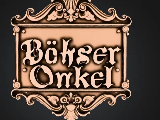 Böhser Onkel Schild Böhse Onkelz