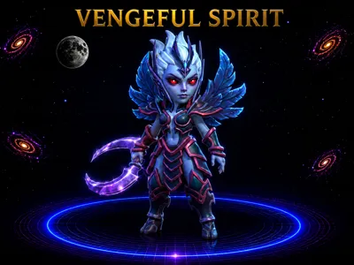 DOTA 2 VENGEFUL SPIRIT CHIBI STYLE
