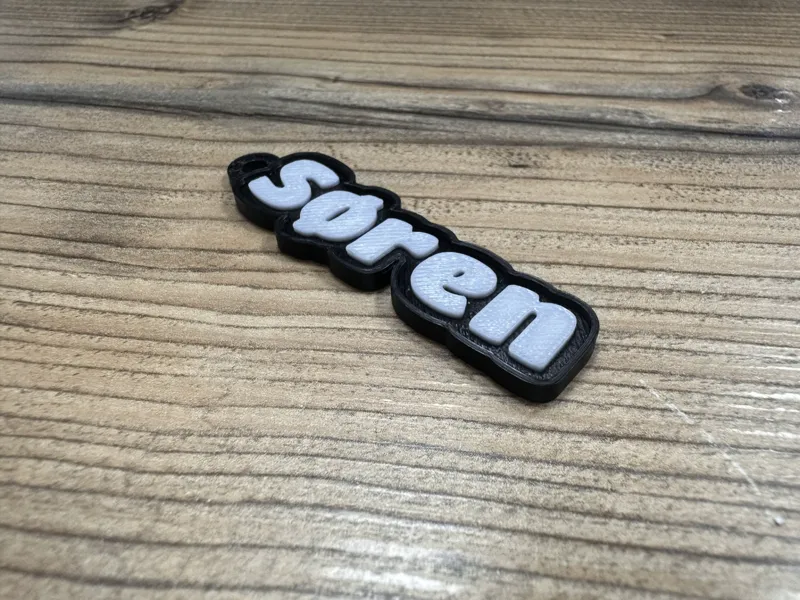 Nordic Name Tag Maker | 100 Fonts | Accents
