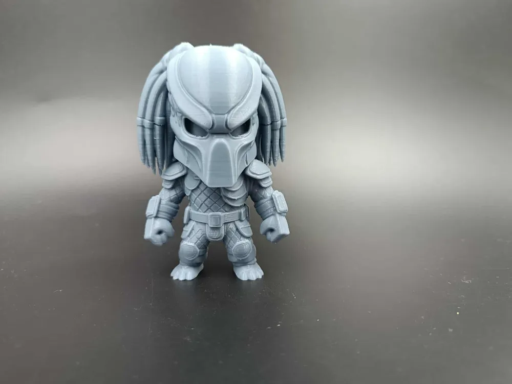 Chibi Predator with Bio-Mask - Free 3D Print Model - MakerWorld