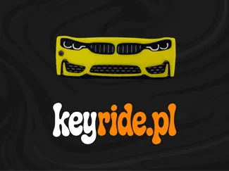 BMW M4 F82 F83 Keychain (Customizable)