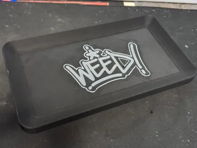 Weed Tray with Logo