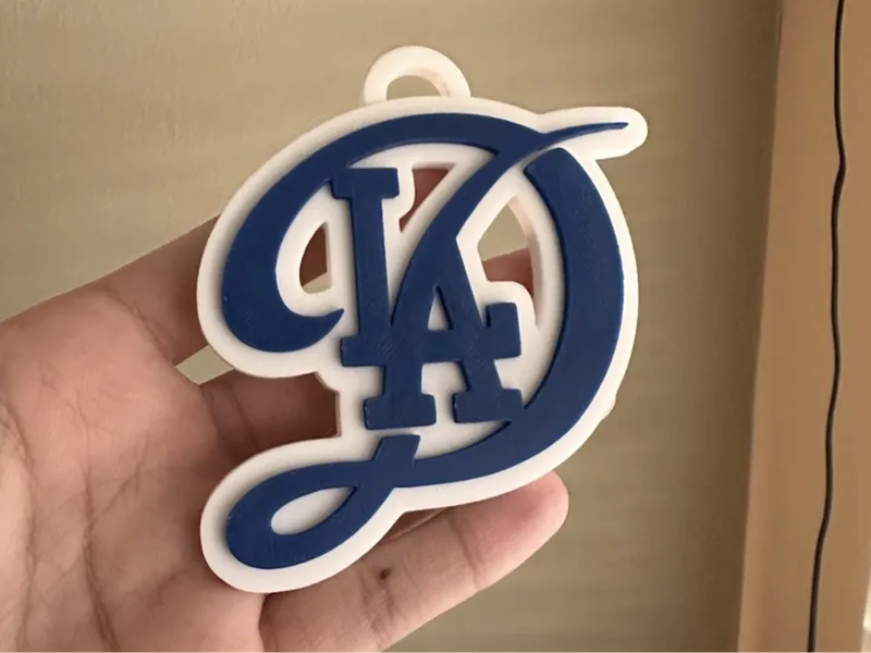 Dodgers City Connect Ornament