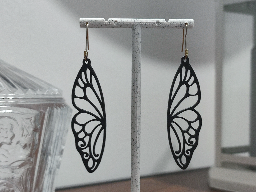 Aretes Metamorfosis - 3D printed Earrings, in stock in India