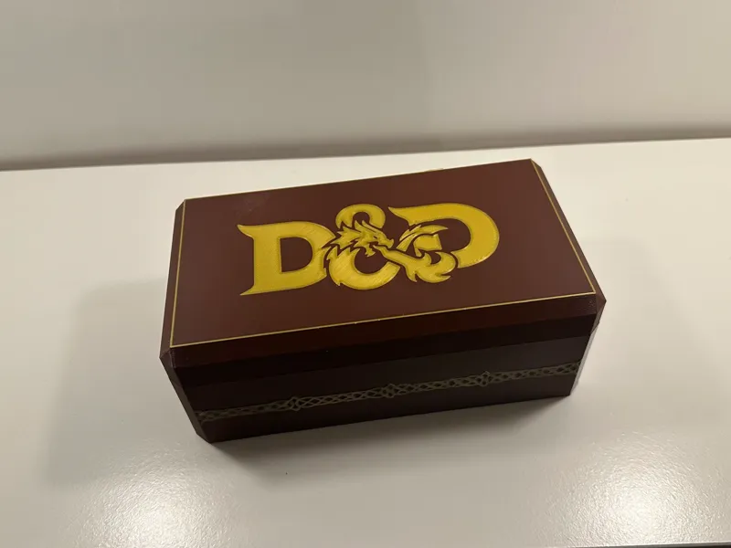 Dice Box + Dice Stand