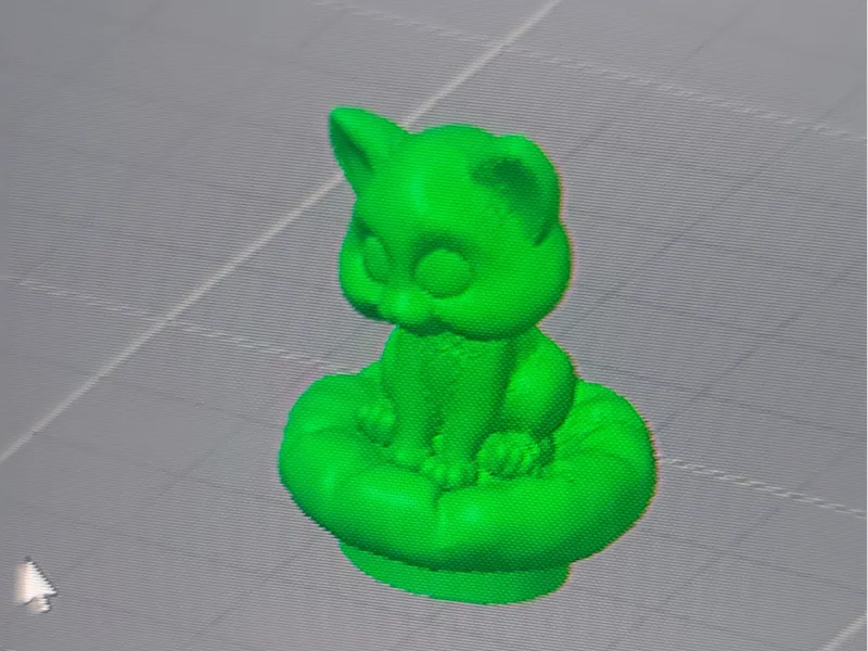 Katze sitzt