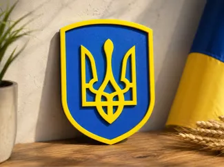 Герб України ( coat of arms of Ukraine )