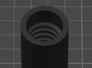 Threaded sleeve for play tent connection 