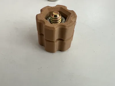 1/4" hardware / nut and bolt knobs