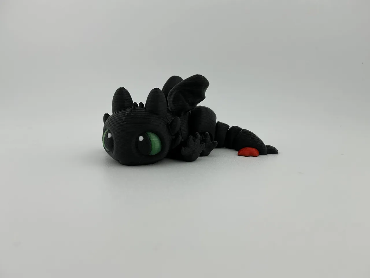 Flexi Toothless Night Fury Dragon Articulated Toy view 2