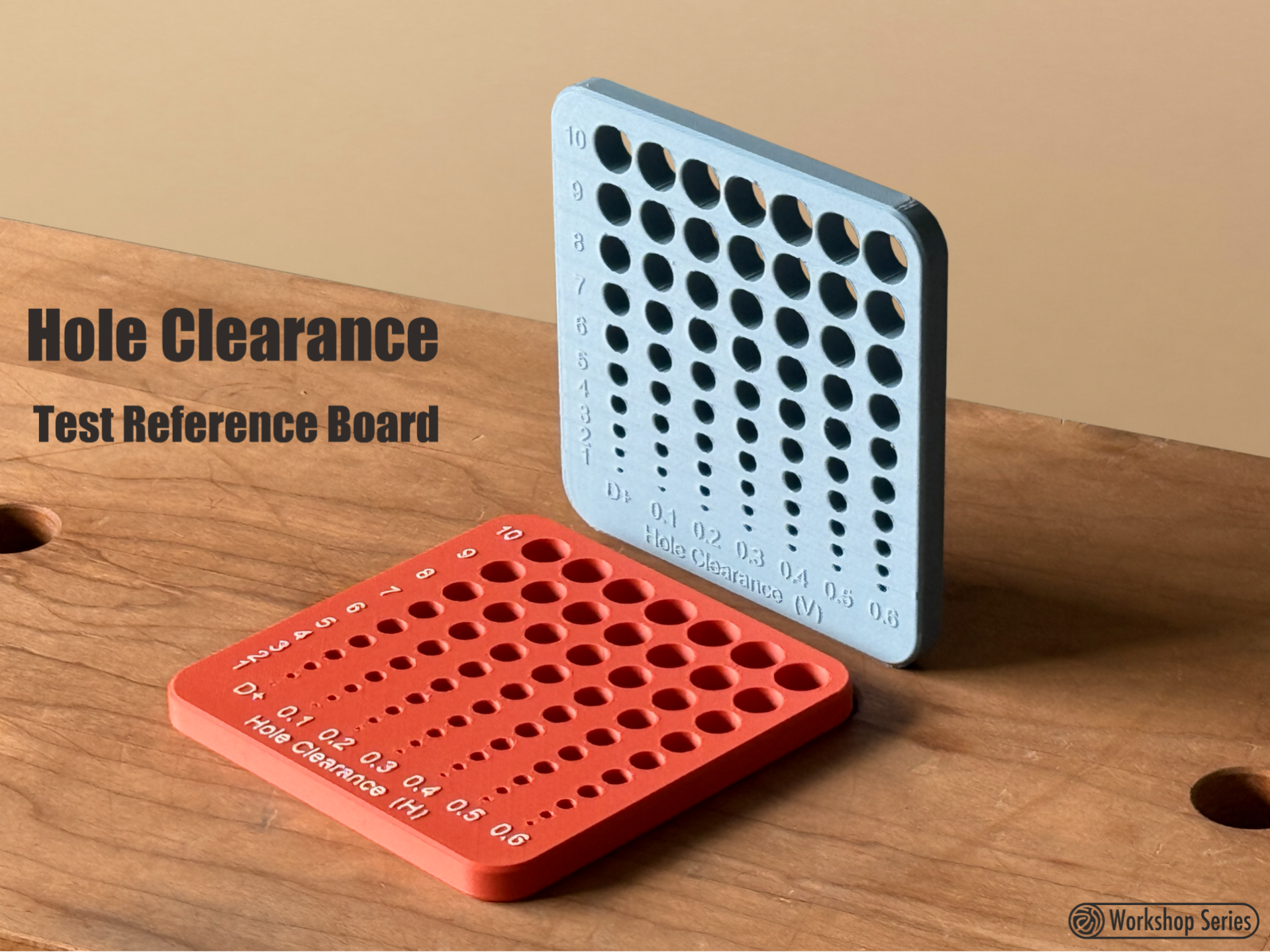 Hole Clearance Test Reference Board|孔径及装配间隙测试参考模版