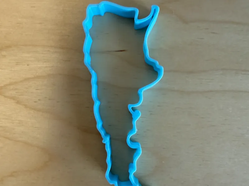 Argentina country outline