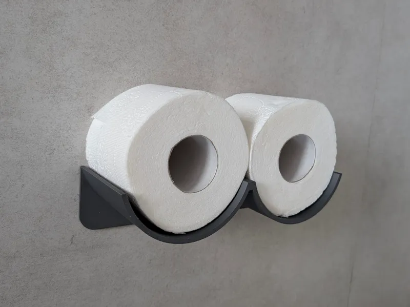 Toilet paper roll holder