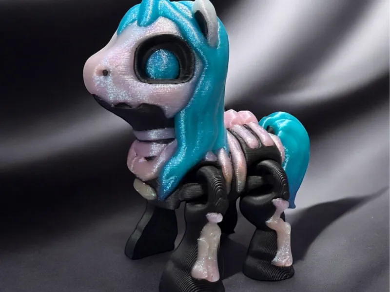 Skelly Pony - Skeleton Pony