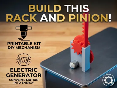 Electric Rack-and-Pinion Generator