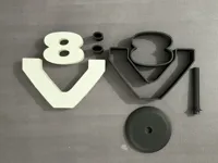 NO AMS - 0.2mm layer, 3 walls, 10% infill Gyroïd