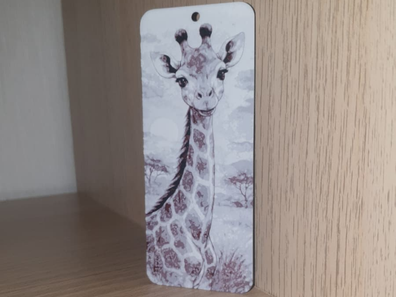 Giraffen Lesezeichen - HueForge