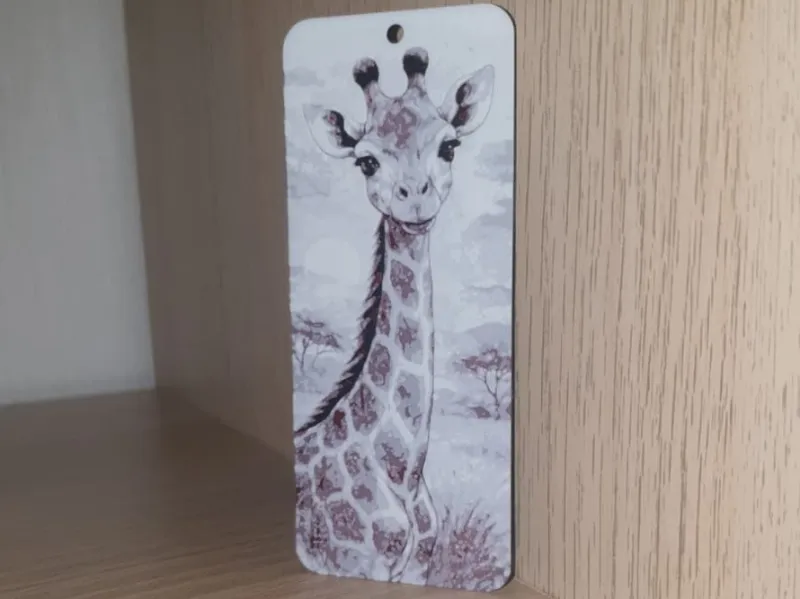 Giraffen Lesezeichen - HueForge